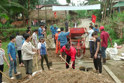 Lang Chánh, Thanh Hóa: Mang sức trẻ về xây dựng quê hương (26/3/2018)